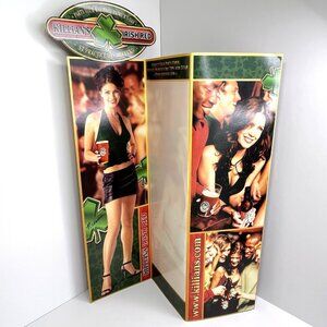 Killian’s Irish Red St Patrick Day Beer Promo Accordion Board Pub Display Molson
